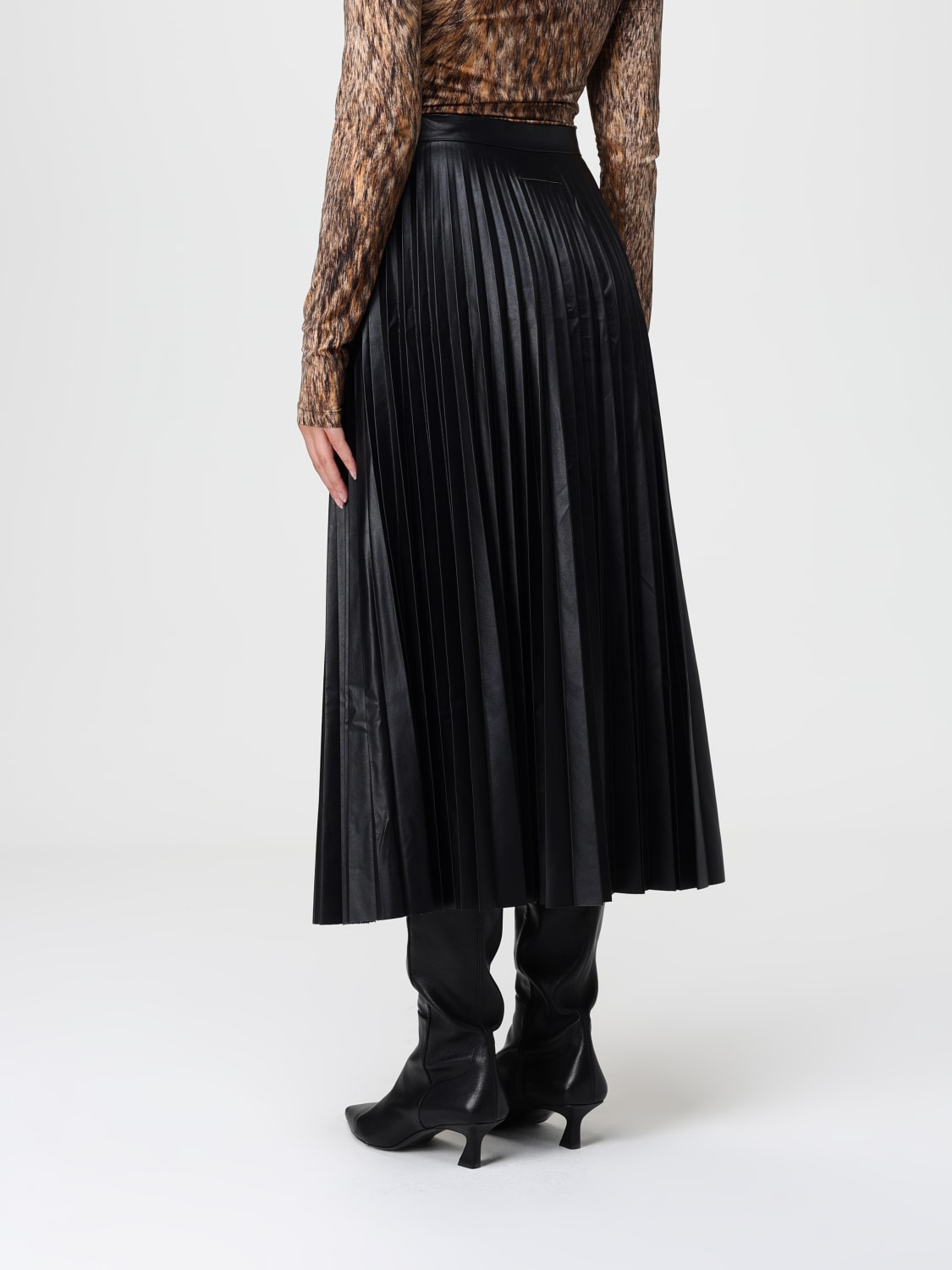 MM6 MAISON MARGIELA SKIRT: Skirt woman Mm6 Maison Margiela, Black - Img 3