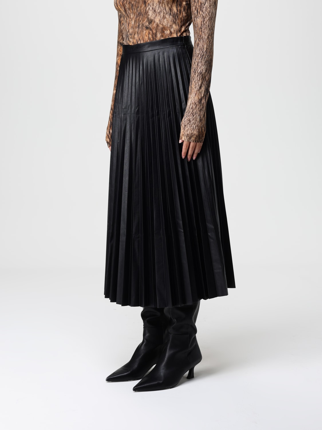 MM6 MAISON MARGIELA SKIRT: Skirt woman Mm6 Maison Margiela, Black - Img 4