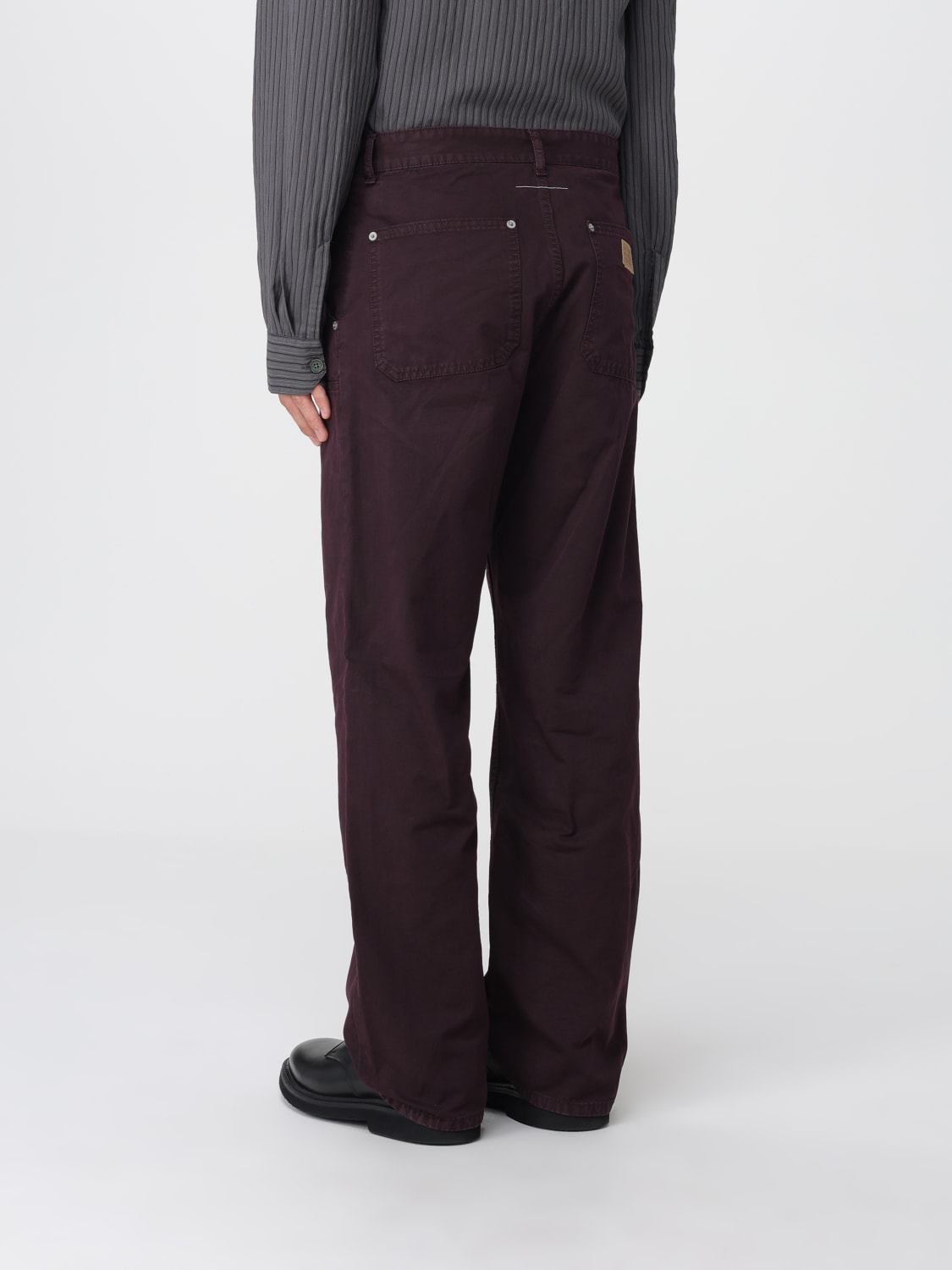 MM6 MAISON MARGIELA JEANS: Jeans men Mm6 Maison Margiela, Burgundy - Img 3