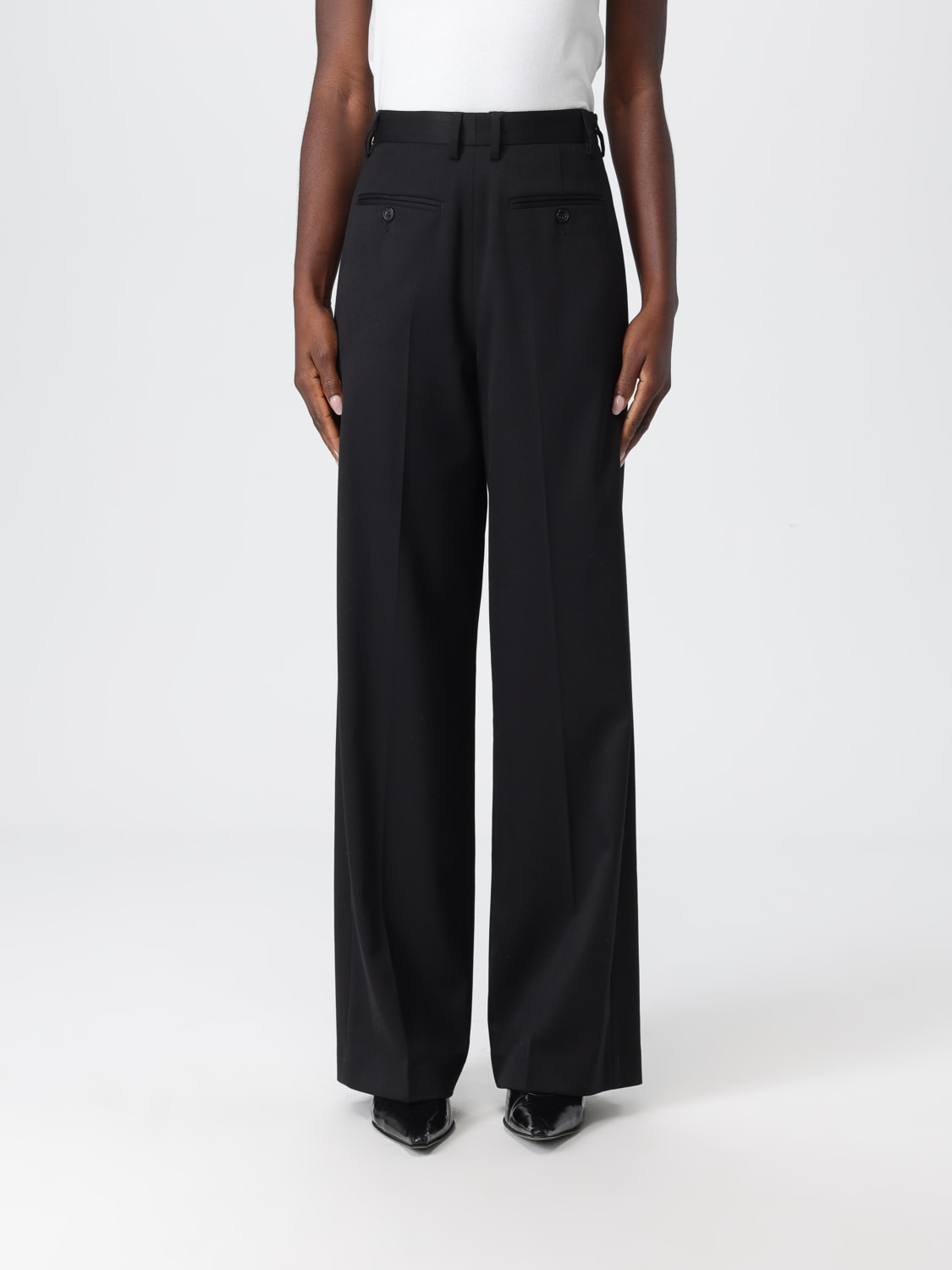 MM6 MAISON MARGIELA PANTS: Pants woman Mm6 Maison Margiela, Grey - Img 1