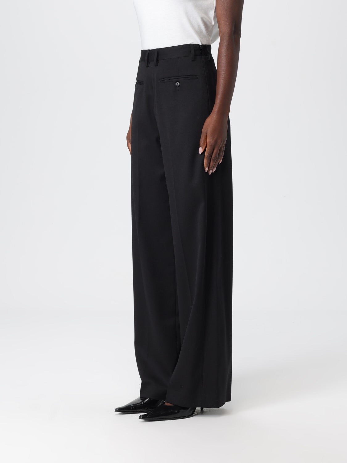 MM6 MAISON MARGIELA PANTS: Pants woman Mm6 Maison Margiela, Grey - Img 4