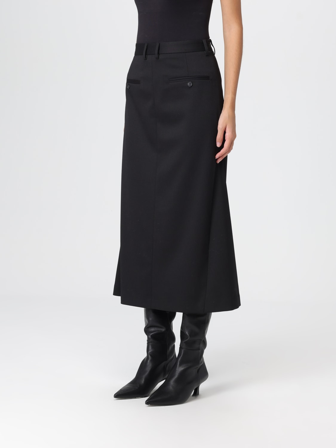 MM6 MAISON MARGIELA SKIRT: Skirt woman Mm6 Maison Margiela, Black - Img 4