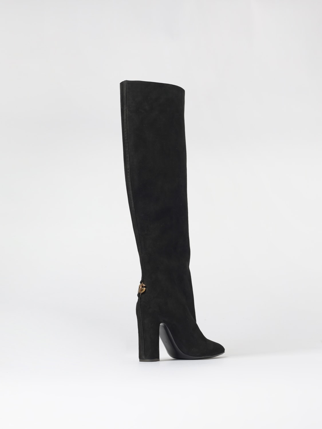 DOLCE & GABBANA BOOTS: Flat ankle boots woman Dolce & Gabbana, Black - Img 3