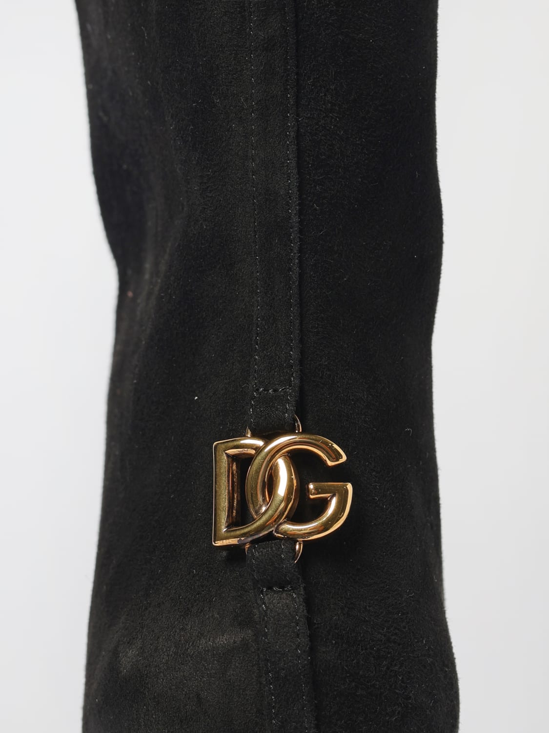 DOLCE & GABBANA BOOTS: Flat ankle boots woman Dolce & Gabbana, Black - Img 4