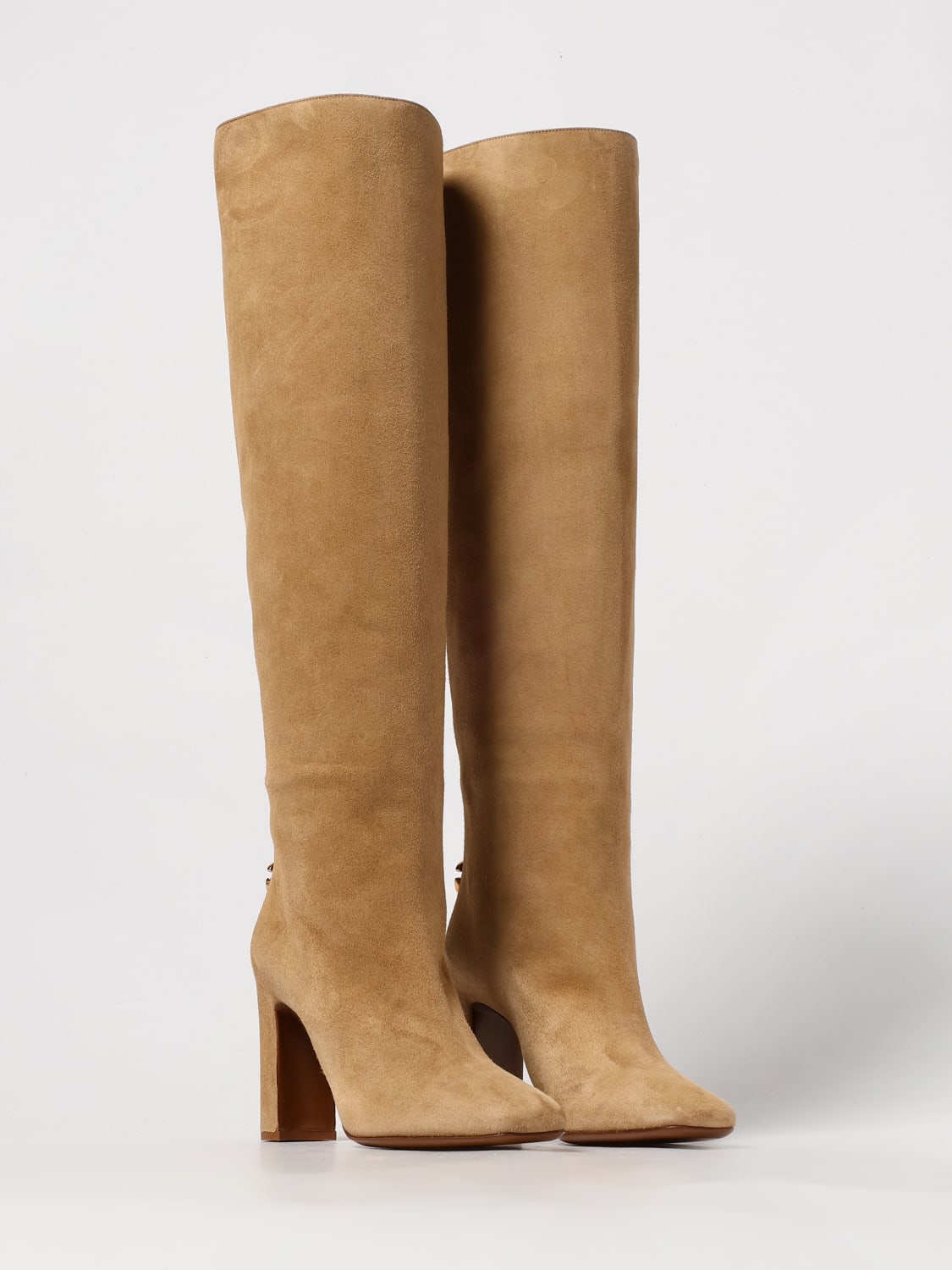 DOLCE & GABBANA BOOTS: Flat ankle boots woman Dolce & Gabbana, Dove Grey - Img 2