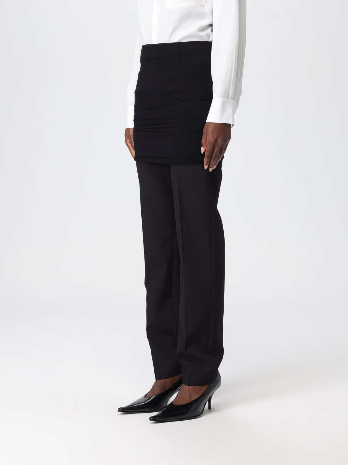 MM6 MAISON MARGIELA PANTS: Pants woman Mm6 Maison Margiela, Black - Img 4