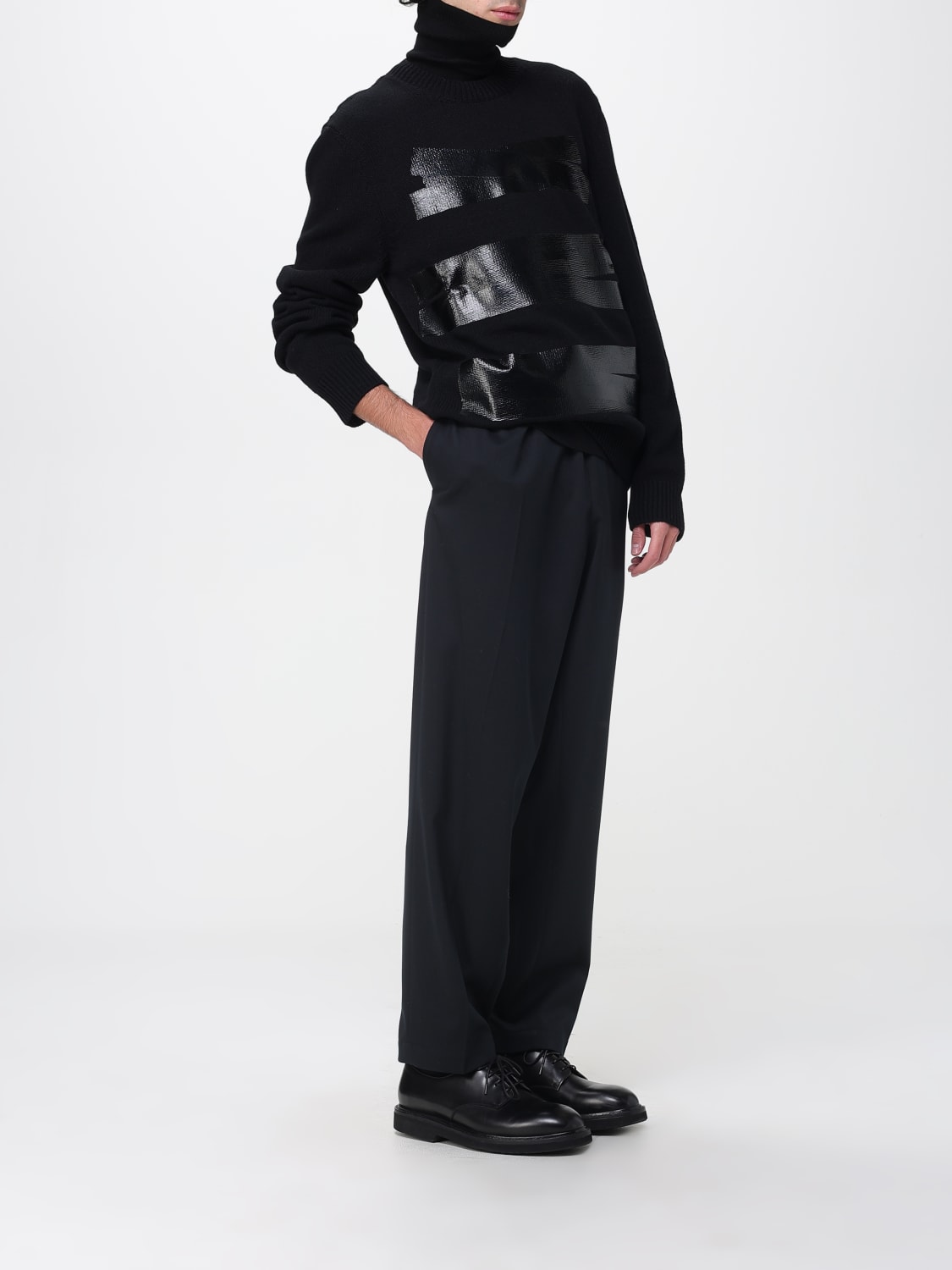 MM6 MAISON MARGIELA SWEATER: Sweater men Mm6 Maison Margiela, Black - Img 2