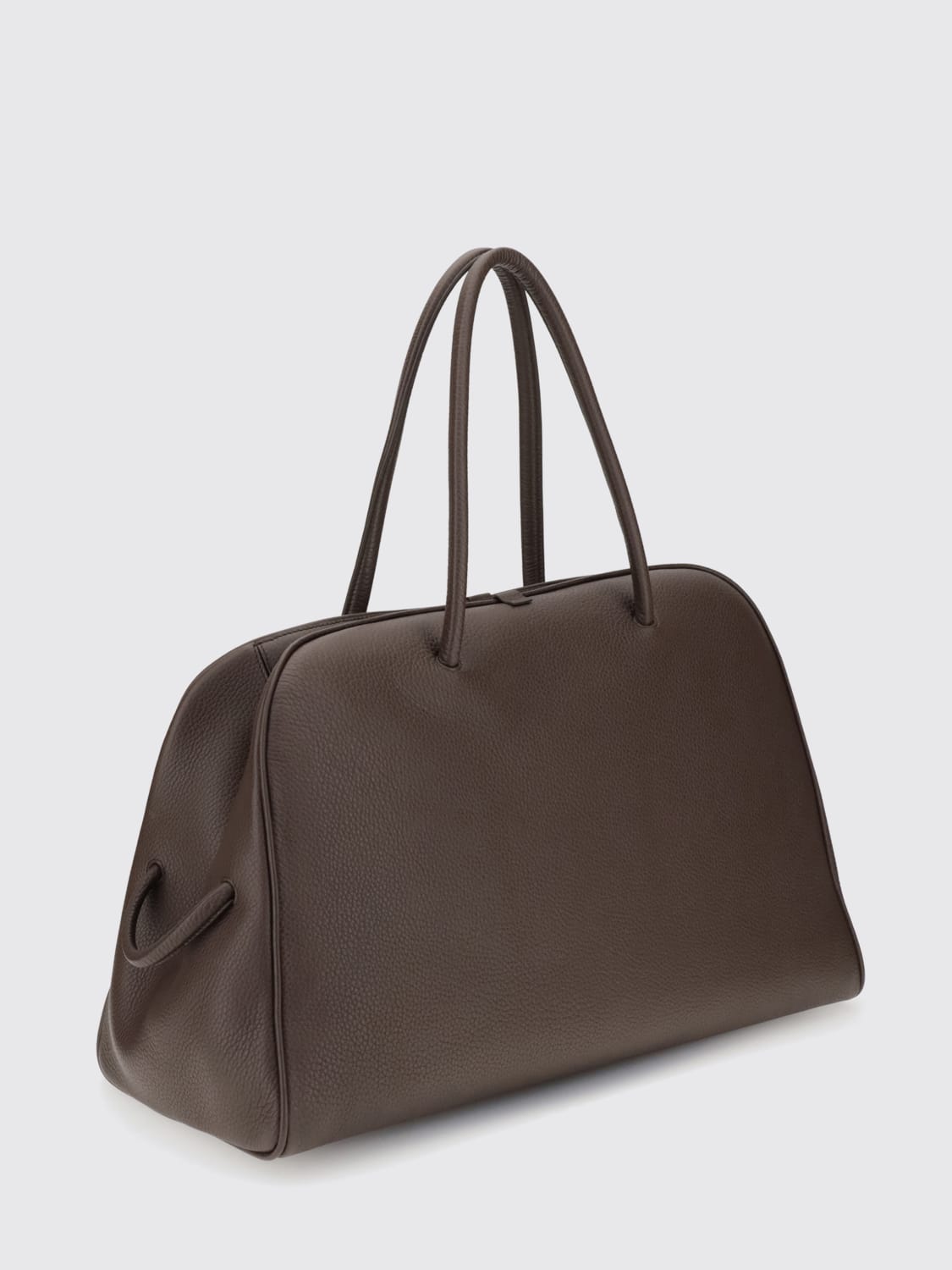 JACQUEMUS BORSA A SPALLA: Borsa The Turismo Jacquemus in pelle , Nero 1 - Img 2