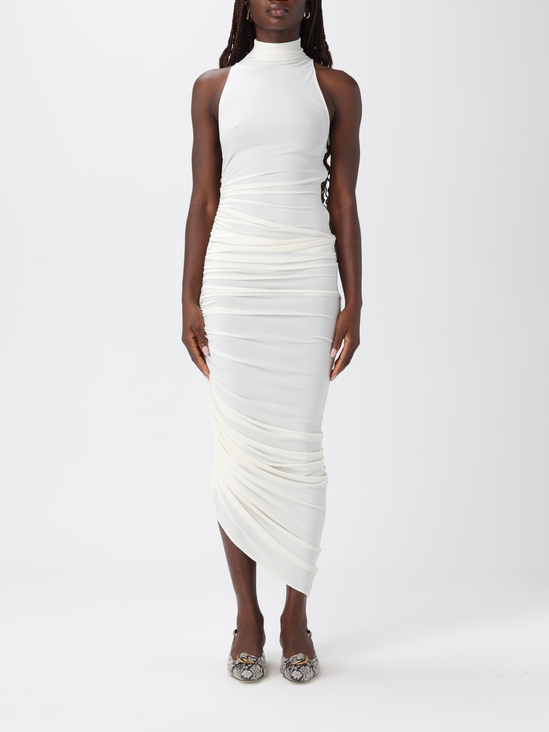 JACQUEMUS DRESS: Dress woman Jacquemus, White - Img 1