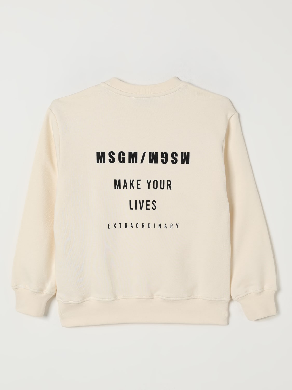 MSGM KIDS JERSEY: Jersey niños MSGM Kids, Blanco - Img 2