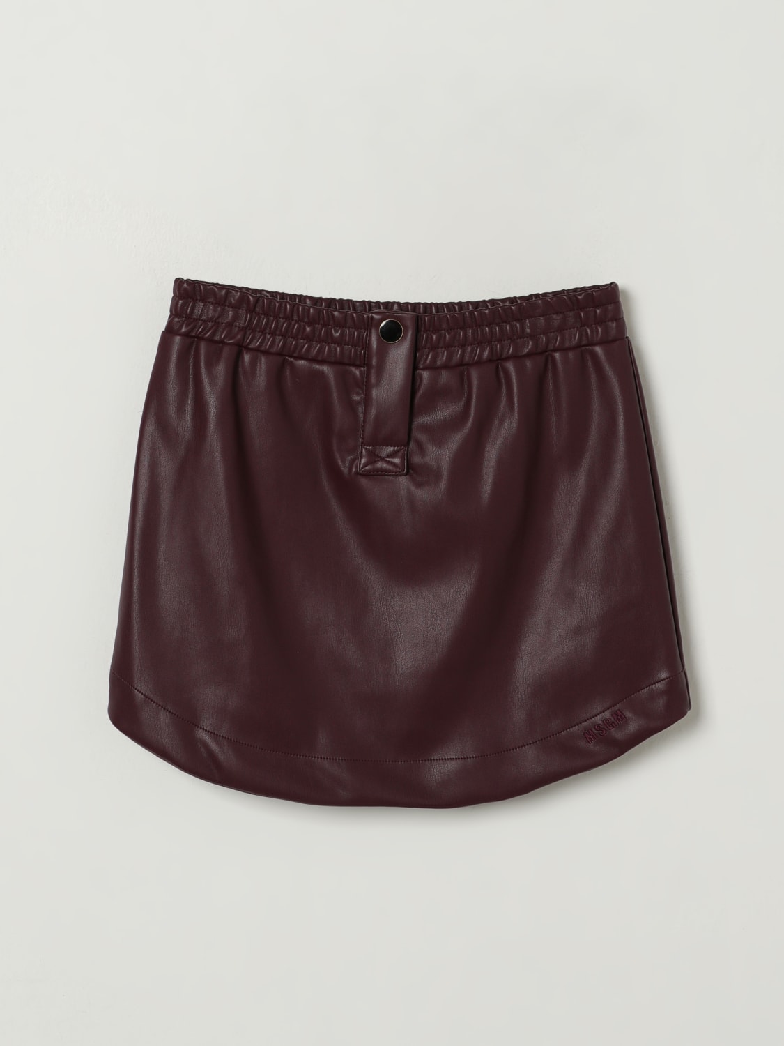 MSGM KIDS JUPE: Jupe enfant MSGM Kids, Bordeaux - Img 1