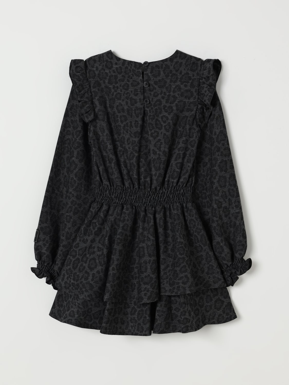 MSGM KIDS KLEID: Kleid kinder MSGM Kids, Grau - Img 2