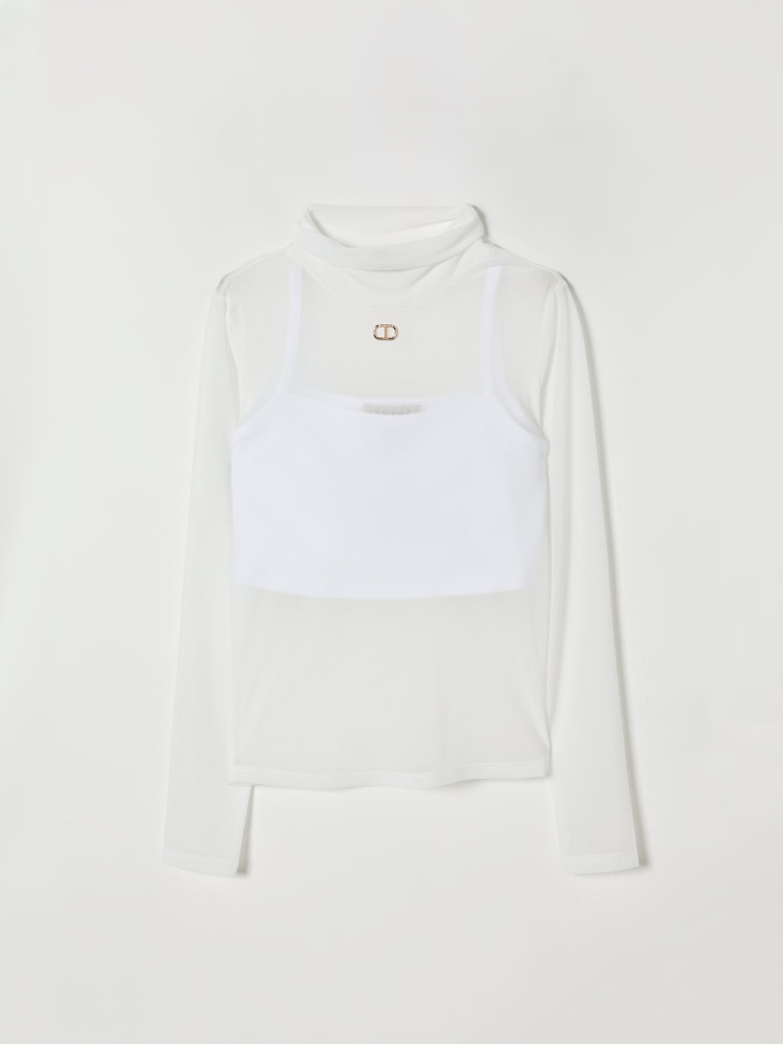 TWINSET 탑: 탑 남아 Twinset, 화이트 - Img 1