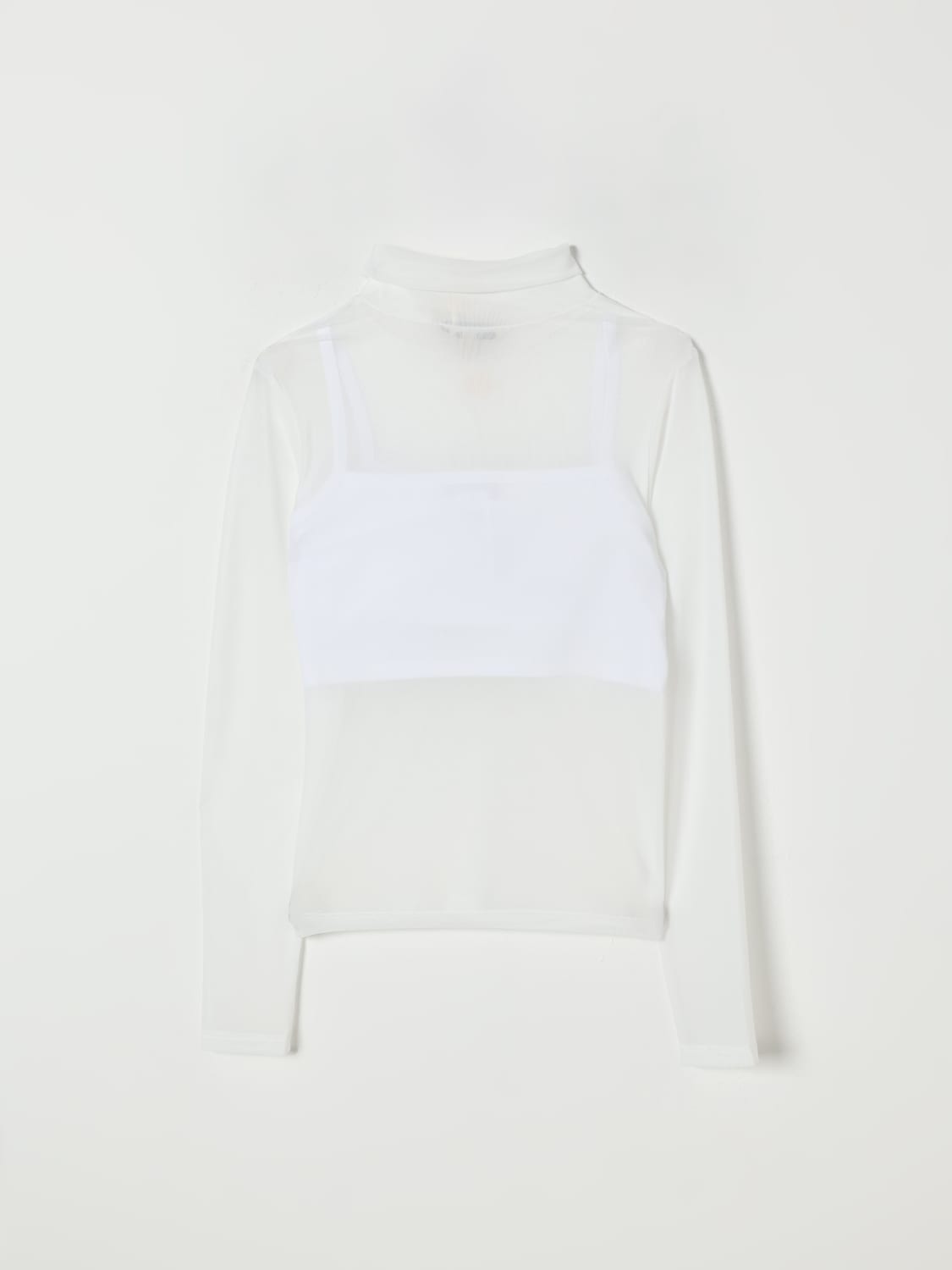 TWINSET 탑: 탑 남아 Twinset, 화이트 - Img 2