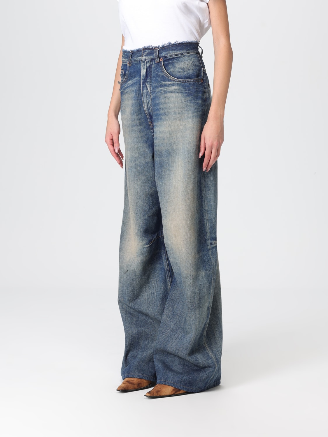 MM6 MAISON MARGIELA JEANS: Jeans woman Mm6 Maison Margiela, Blue - Img 4