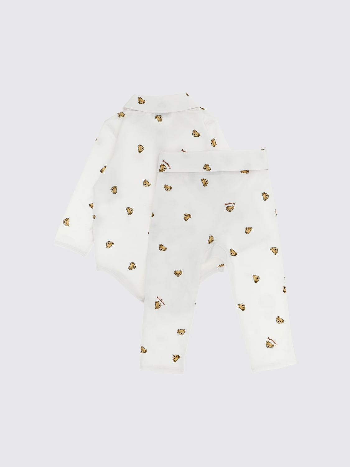 BURBERRY JUMPSUIT: Sweater kids Burberry, White - Img 2