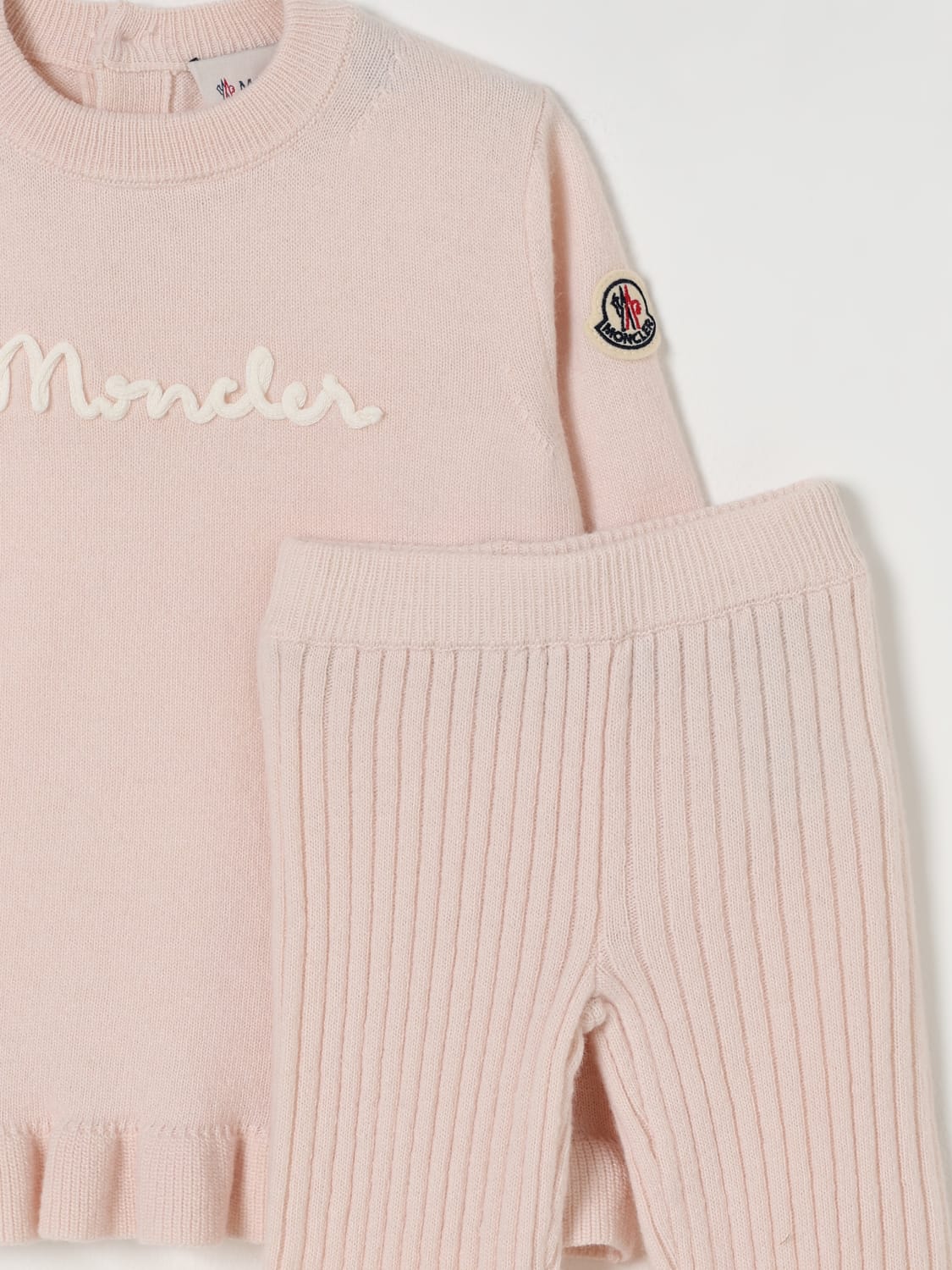 MONCLER JUMPSUIT: Jumpsuit kids Moncler, Pink - Img 3