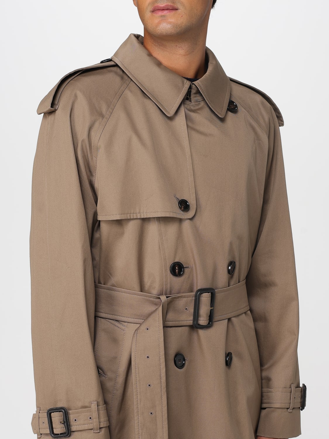 BURBERRY ブラウン トレンチコート BURBERRY：トレンチコート メンズ - ブラウン | GIGLIO.COMオンライン