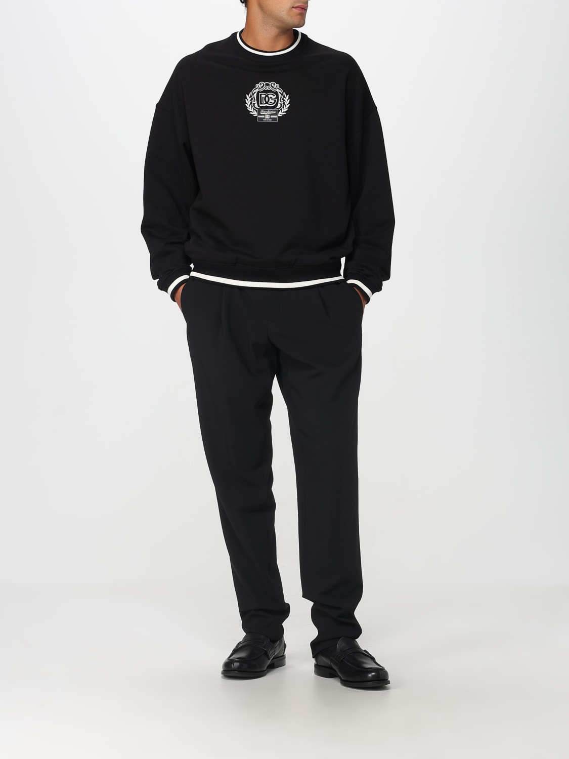 DOLCE & GABBANA SWEATSHIRT: Sweatshirt men Dolce & Gabbana, White - Img 2