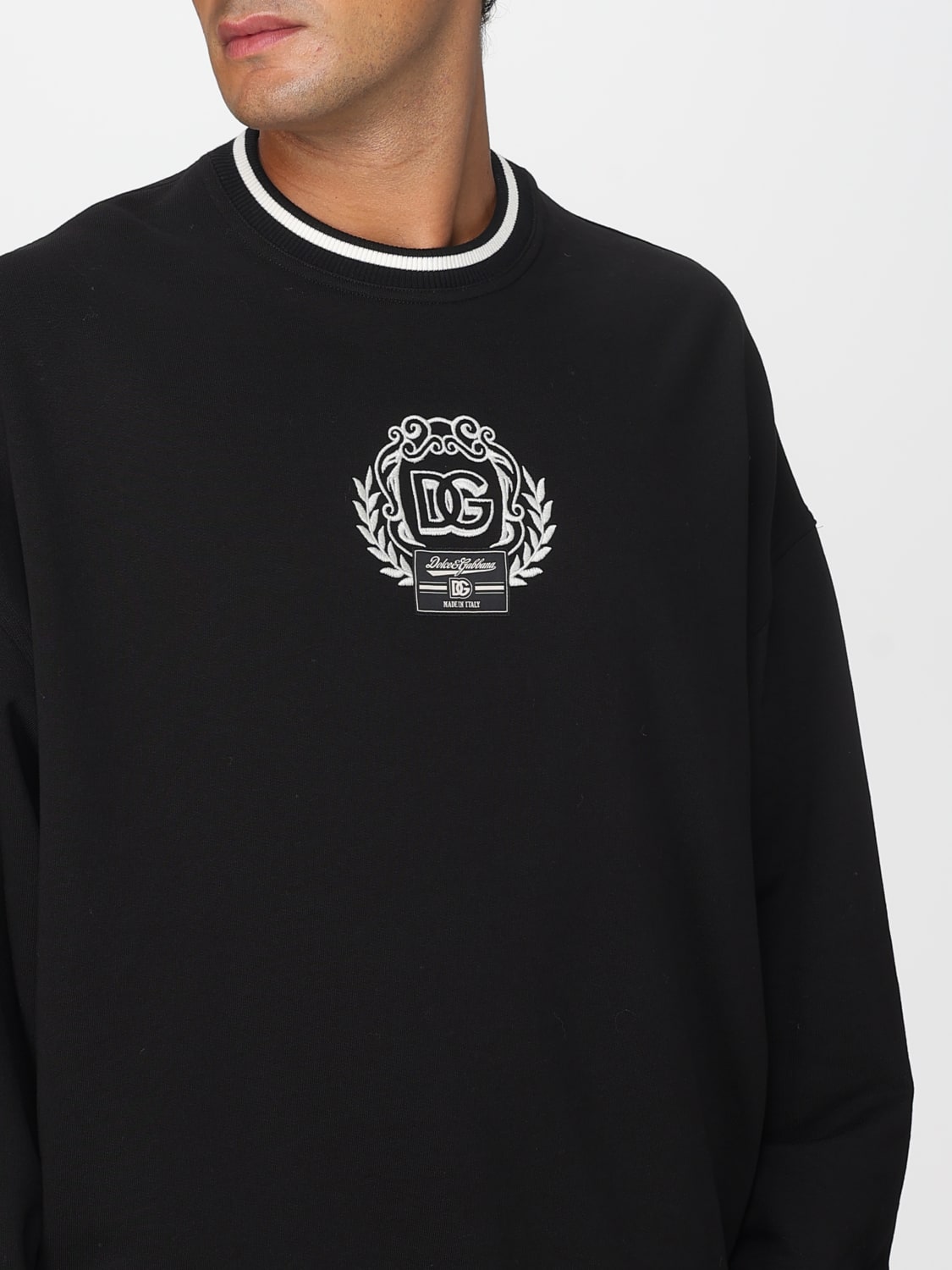 DOLCE & GABBANA SWEATSHIRT: Sweatshirt men Dolce & Gabbana, White - Img 5