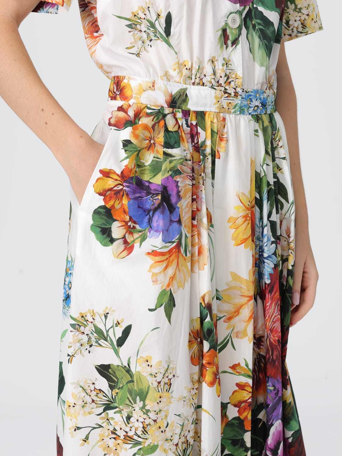 DOLCE & GABBANA ROBE: Robes femme Dolce & Gabbana, Multicolore - Img 4