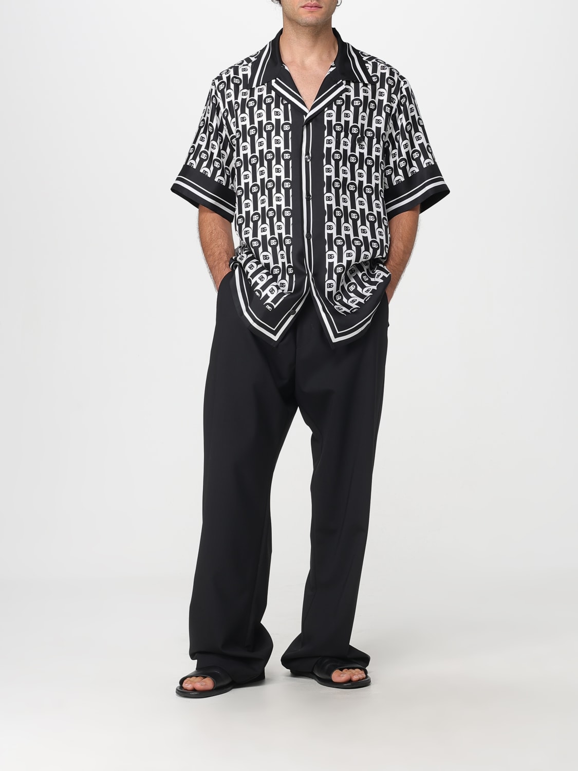 DOLCE & GABBANA：シャツ メンズ - ホワイト | GIGLIO.COMオンラインの