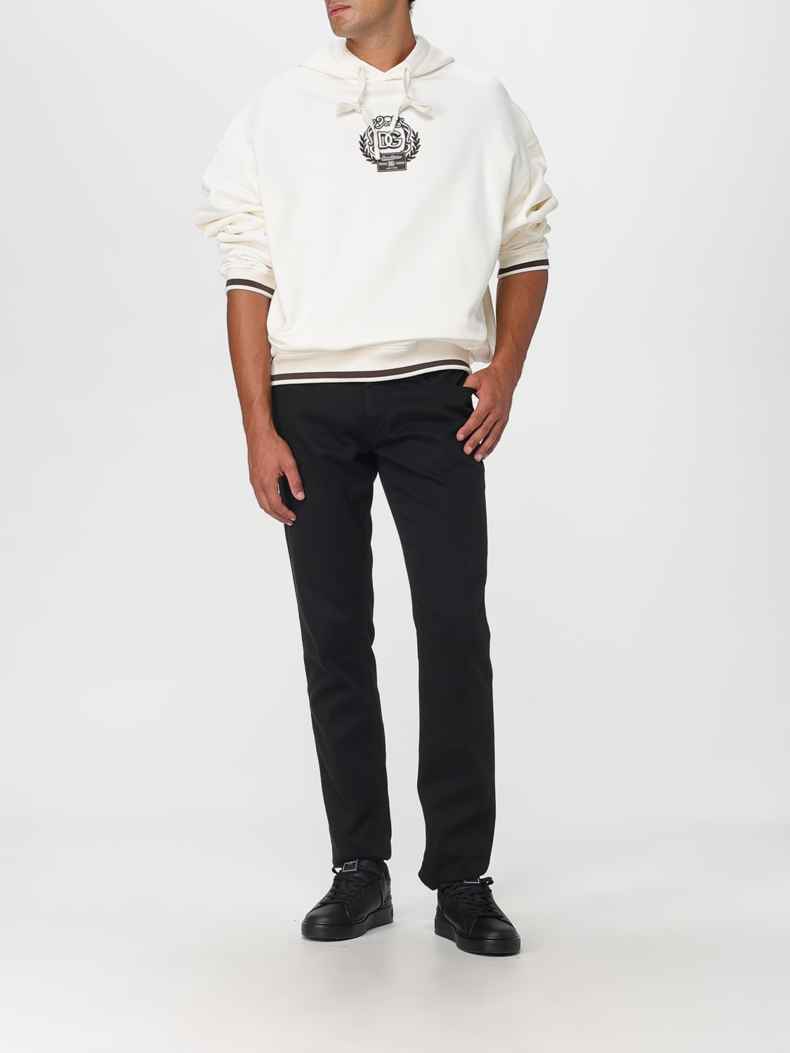 DOLCE & GABBANA SWEATSHIRT: Sweatshirt men Dolce & Gabbana, White - Img 2