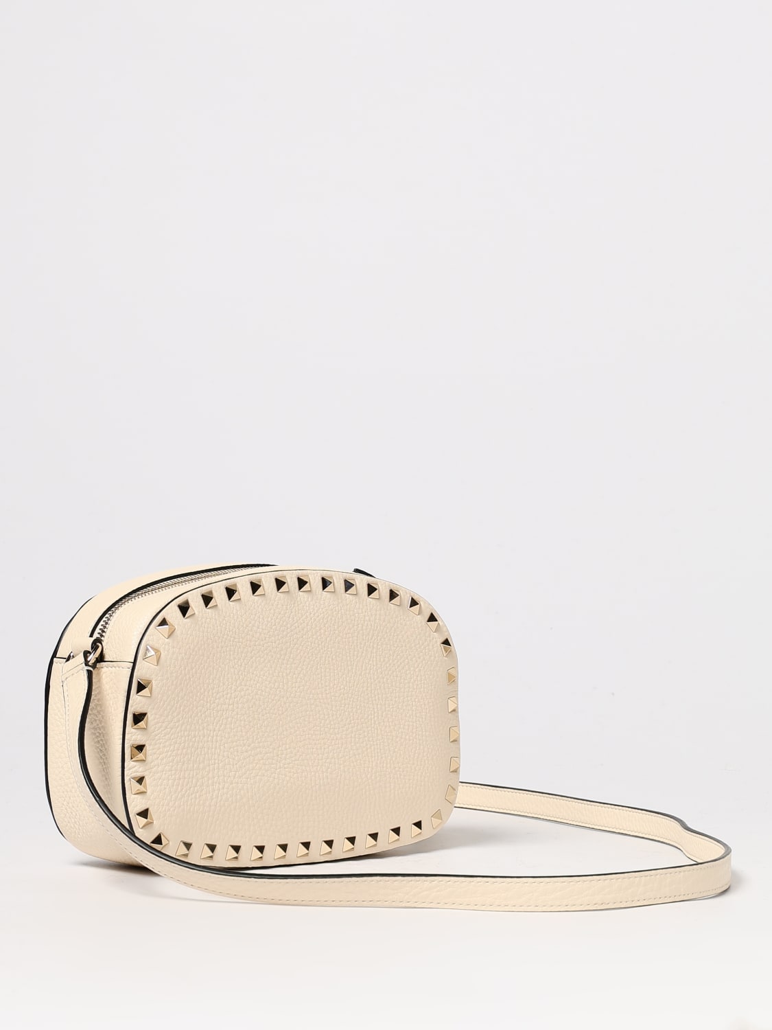 VALENTINO GARAVANI UMHÄNGETASCHE: Schultertasche damen Valentino Garavani, Weiß - Img 3