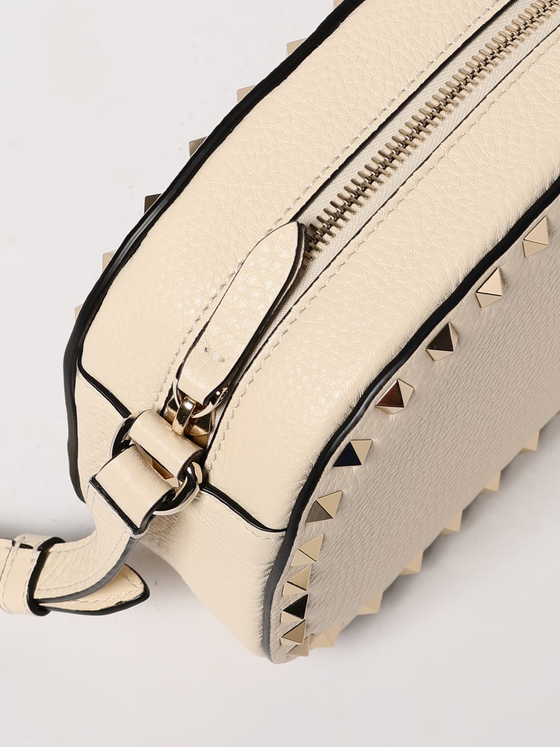 VALENTINO GARAVANI UMHÄNGETASCHE: Schultertasche damen Valentino Garavani, Weiß - Img 4