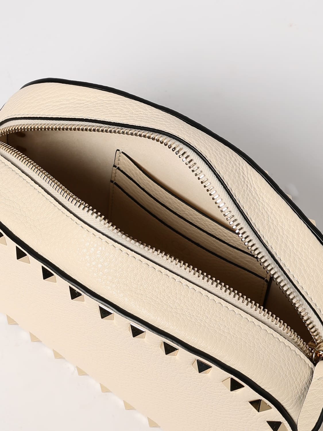 VALENTINO GARAVANI UMHÄNGETASCHE: Schultertasche damen Valentino Garavani, Weiß - Img 5