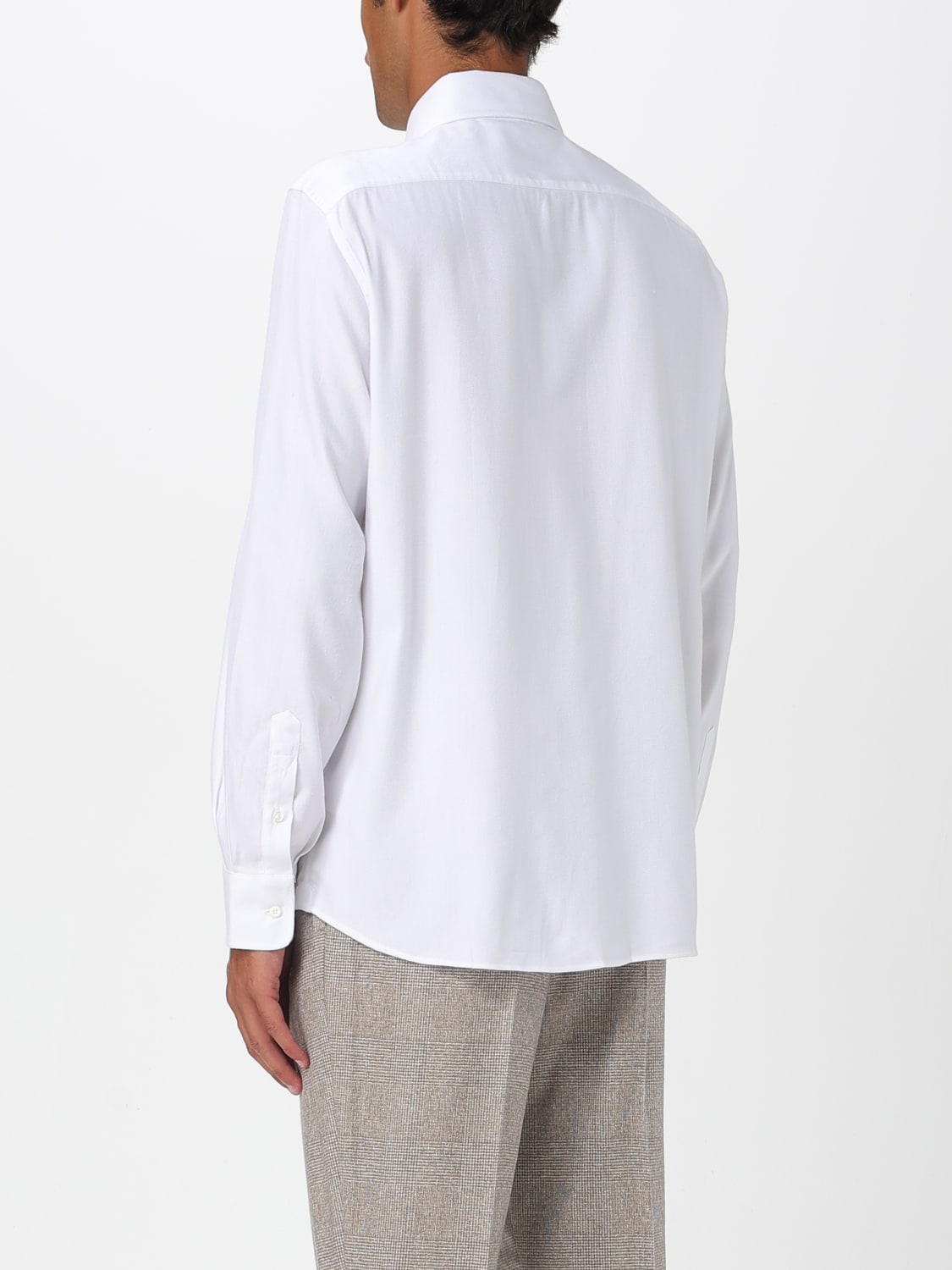 BRUNELLO CUCINELLI CAMISA: Camisa hombre Brunello Cucinelli, Blanco - Img 3