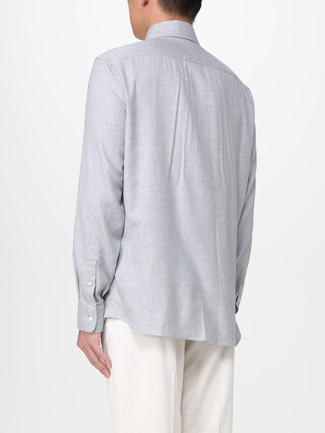 BRUNELLO CUCINELLI SHIRT: Shirt men Brunello Cucinelli, Grey - Img 3