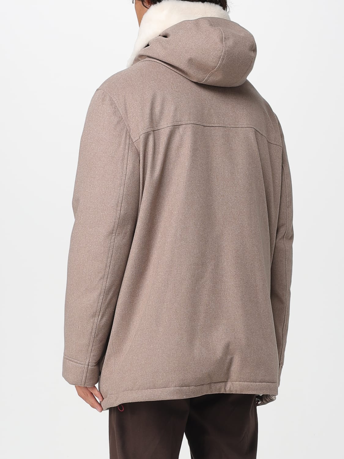 BRUNELLO CUCINELLI COAT: Jacket men Brunello Cucinelli, Beige - Img 3