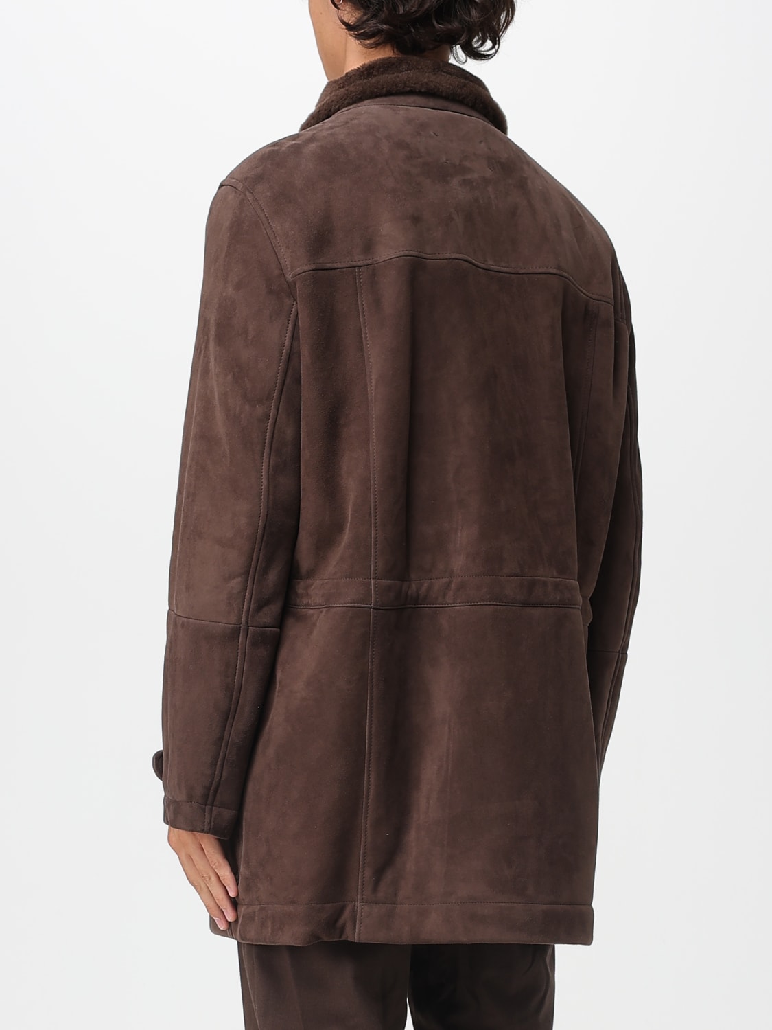 BRUNELLO CUCINELLI COAT: Jacket men Brunello Cucinelli, Brown - Img 3