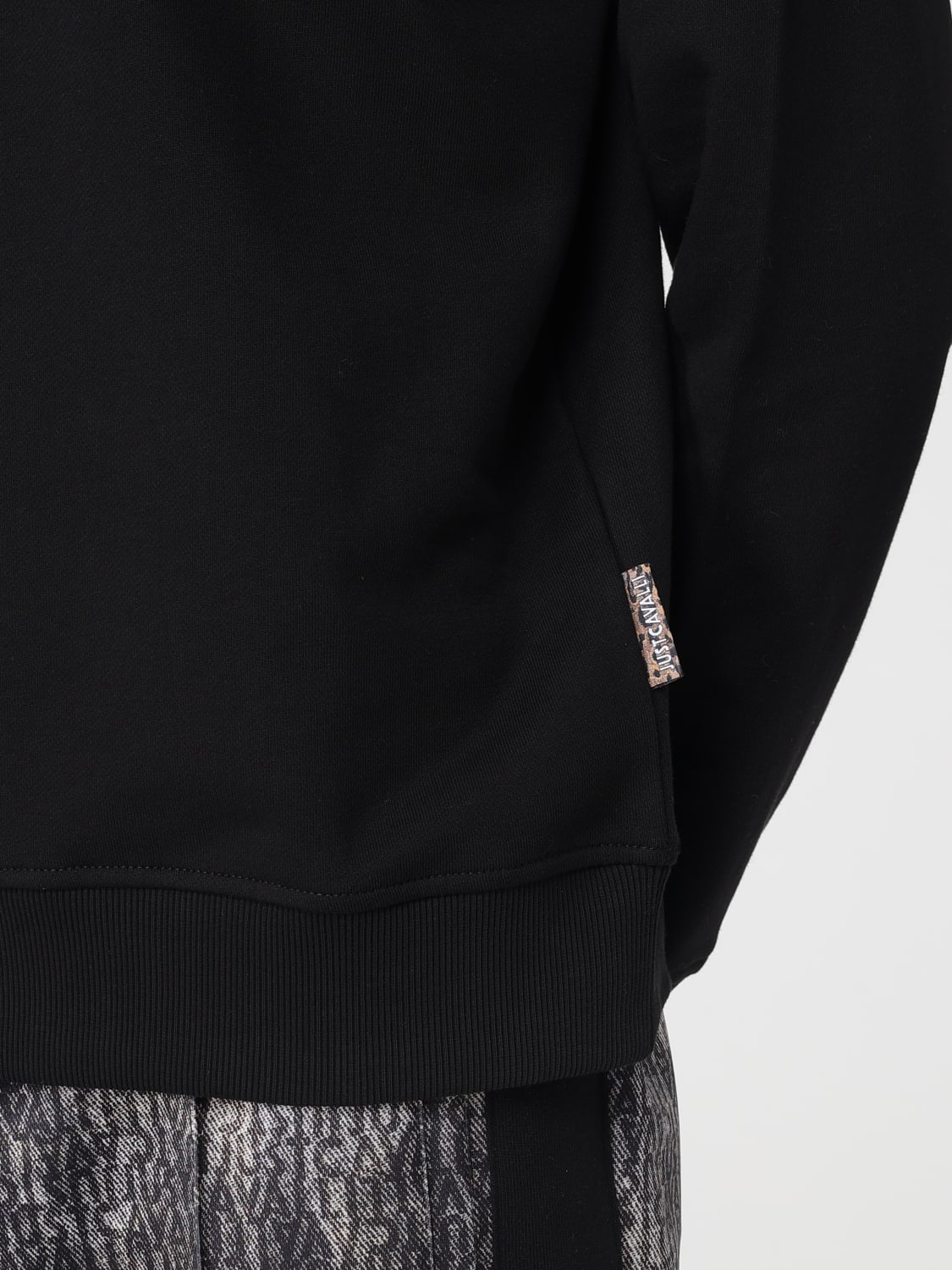 JUST CAVALLI SWEATSHIRT: Sweatshirt men Just Cavalli, Black - Img 3