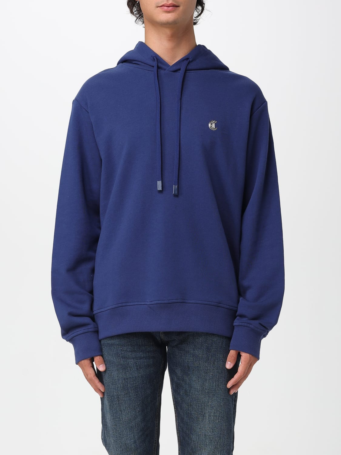 JUST CAVALLI SWEATSHIRT: Sweatshirt men Just Cavalli, Blue - Img 1