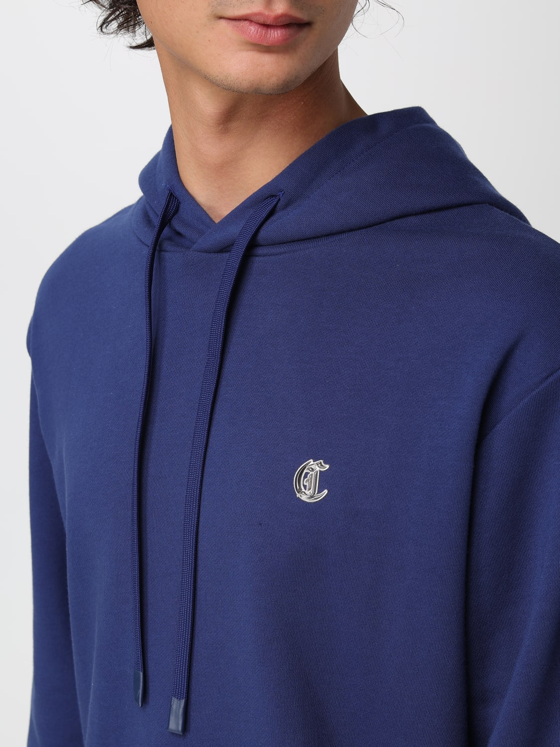 JUST CAVALLI SWEATSHIRT: Sweatshirt men Just Cavalli, Blue - Img 3