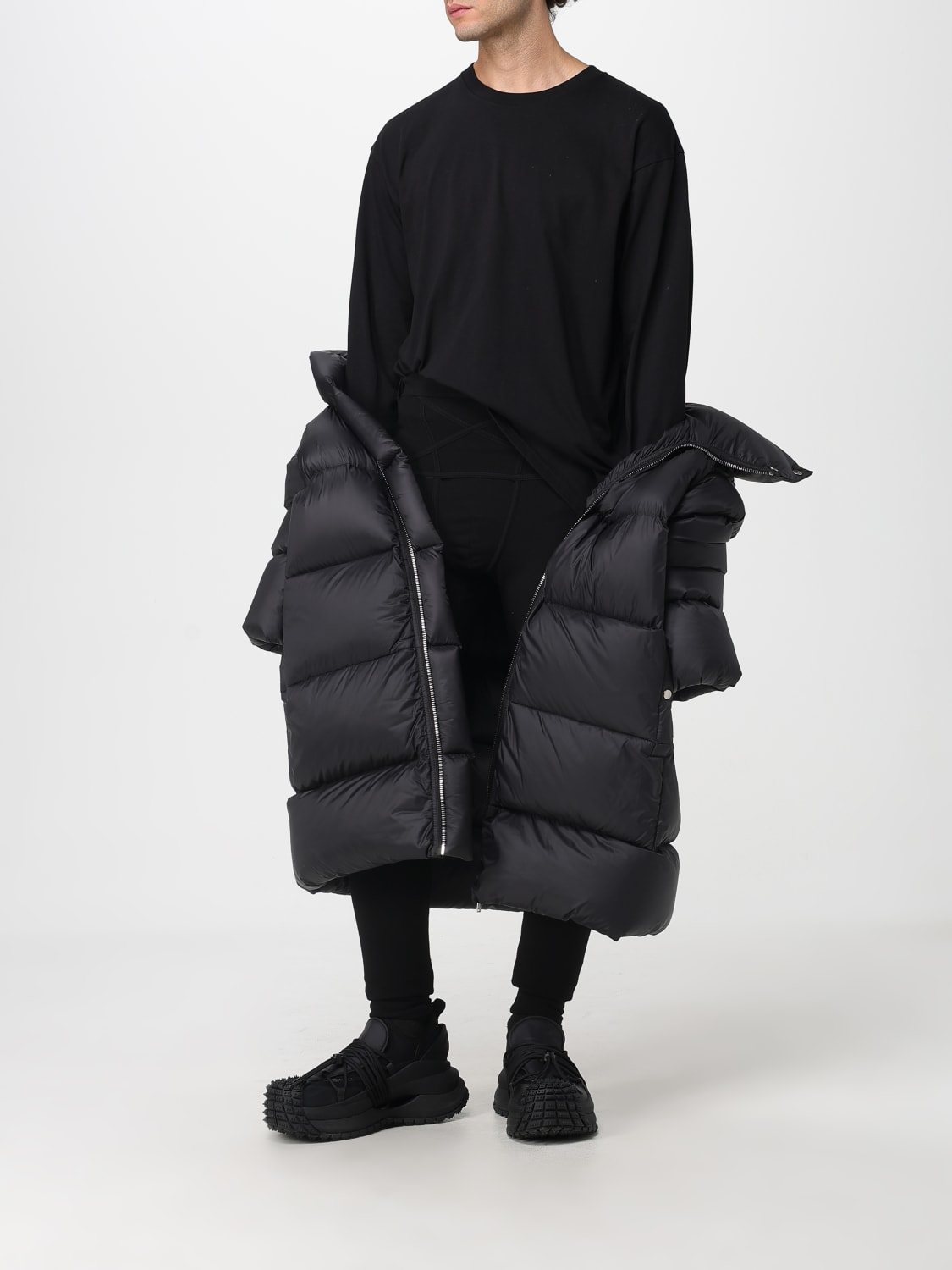 RICK OWENS PANTS: Pants men Rick Owens, Black - Img 2
