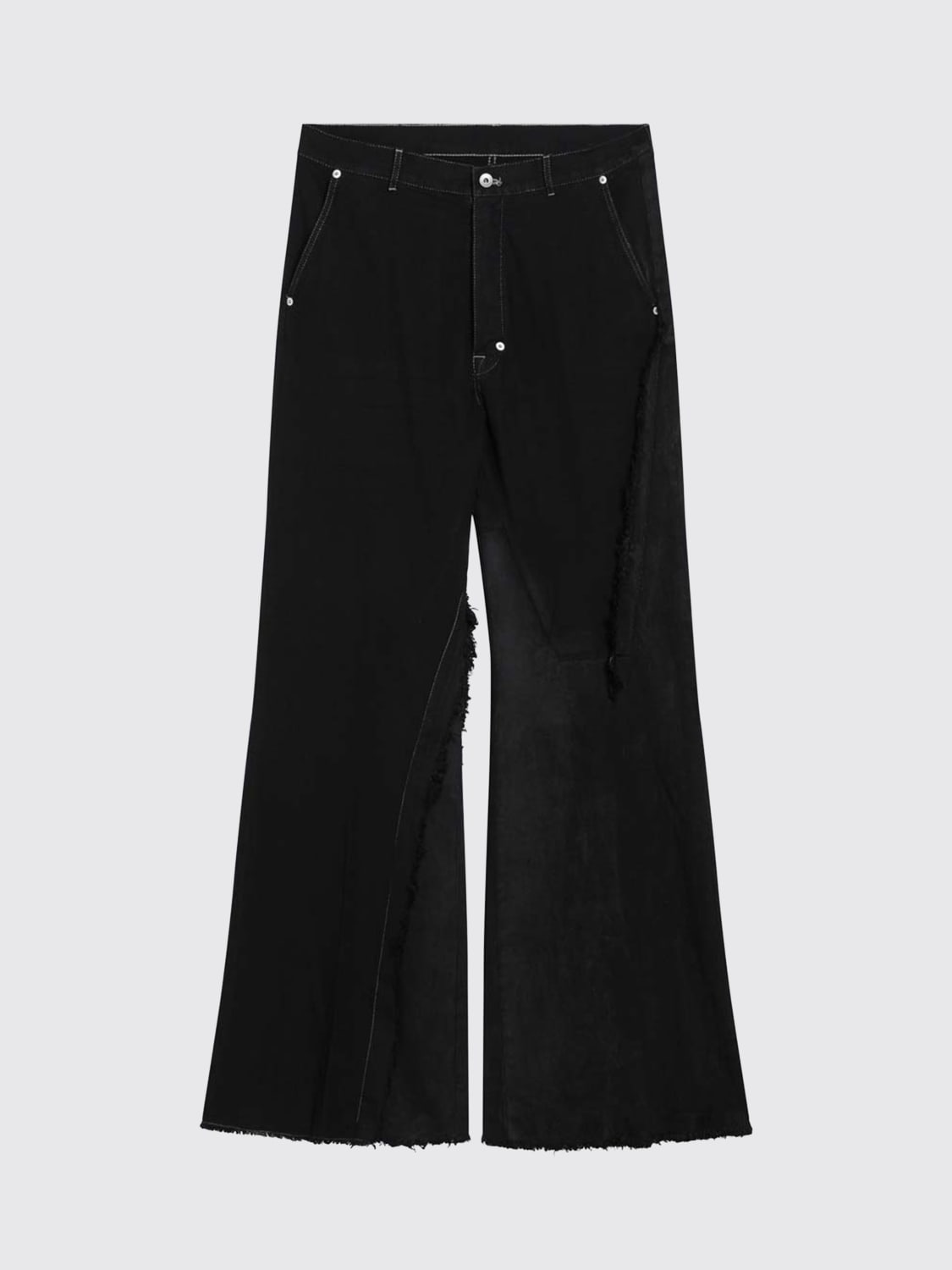 RICK OWENS JEANS: Pants men Rick Owens, Black - Img 1