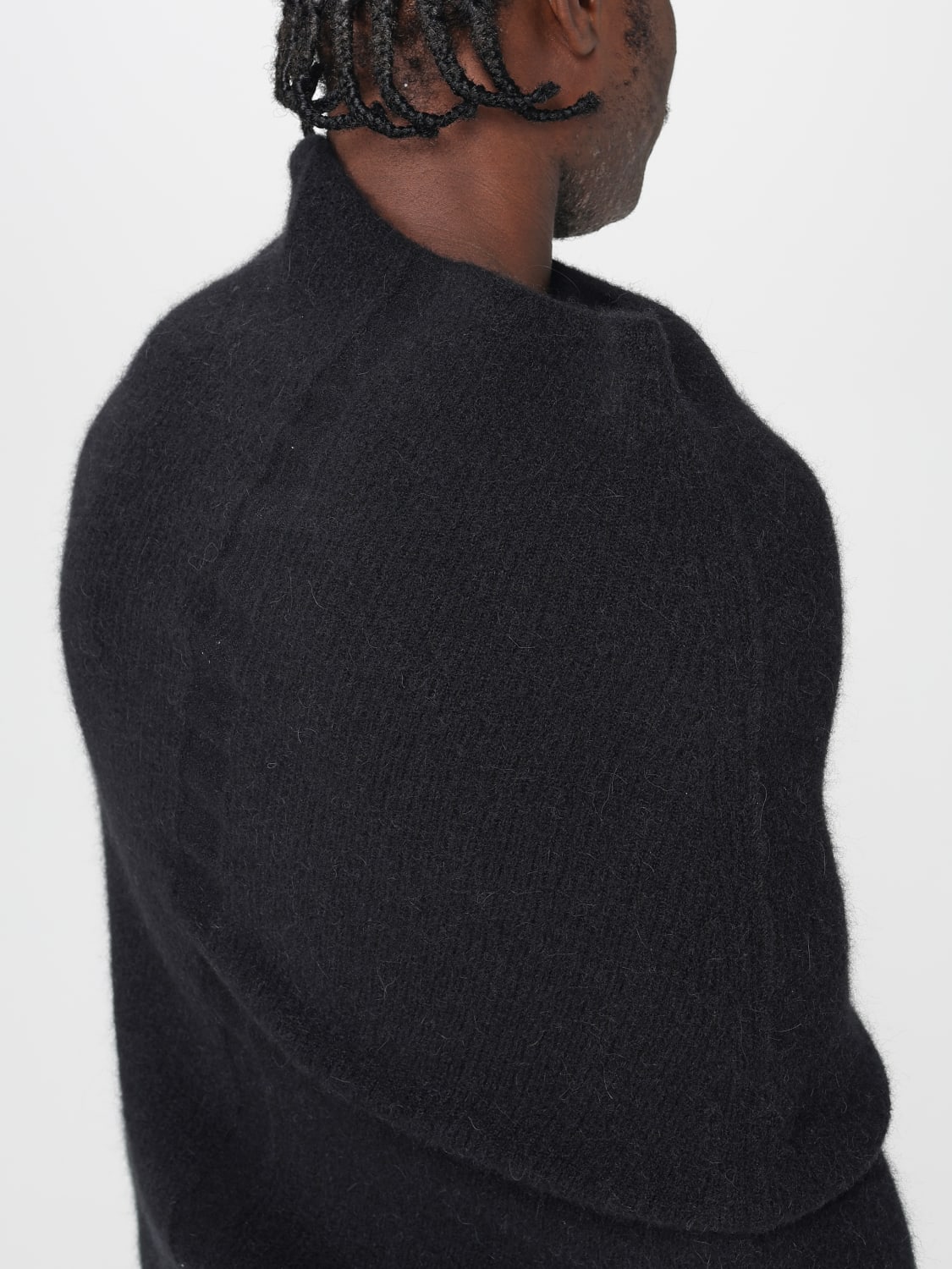 RICK OWENS SCARF: Jacket men Rick Owens, Black - Img 5