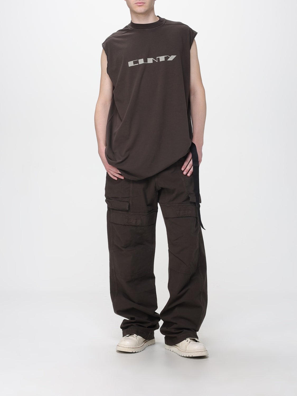 RICK OWENS DRKSHDW PANTS: Pants men Rick Owens Drkshdw, Black 1 - Img 2