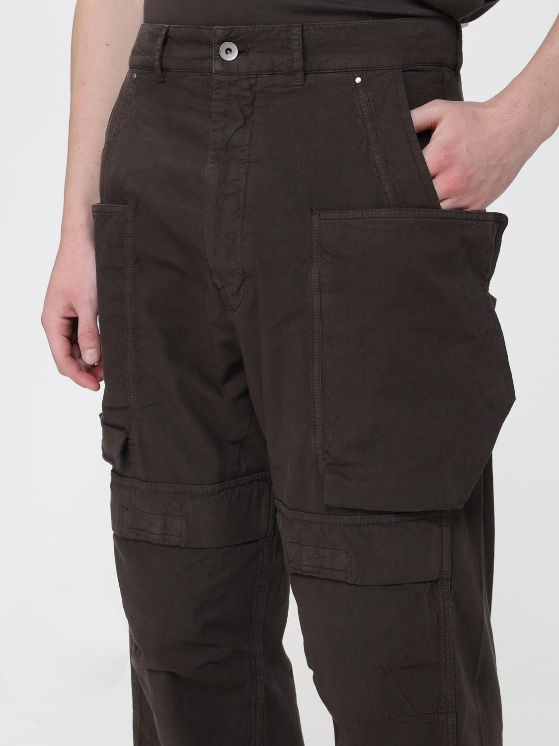 RICK OWENS DRKSHDW PANTS: Pants men Rick Owens Drkshdw, Black 1 - Img 4