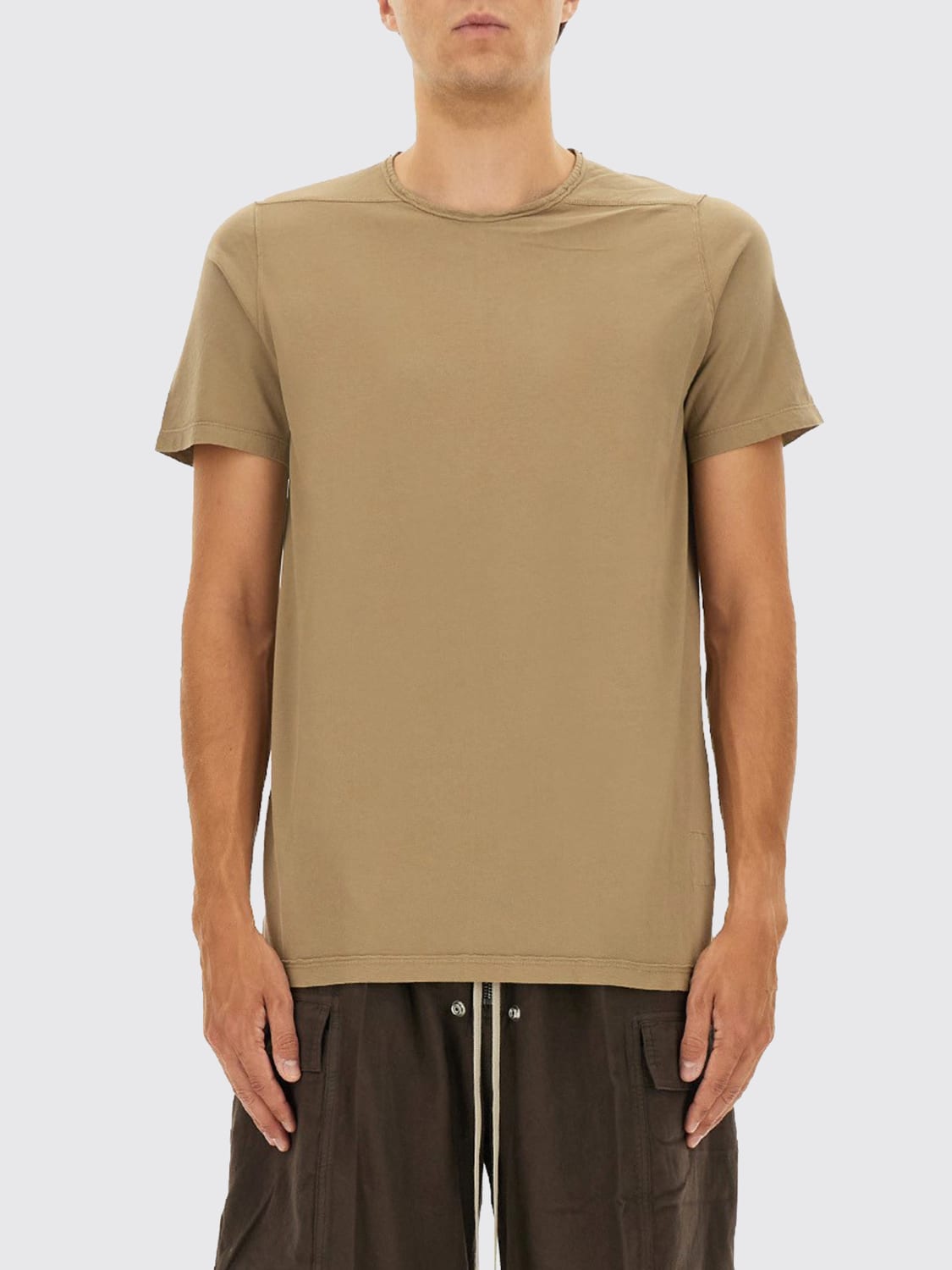 RICK OWENS DRKSHDW T-SHIRT: T-shirt men Rick Owens Drkshdw, Beige - Img 1