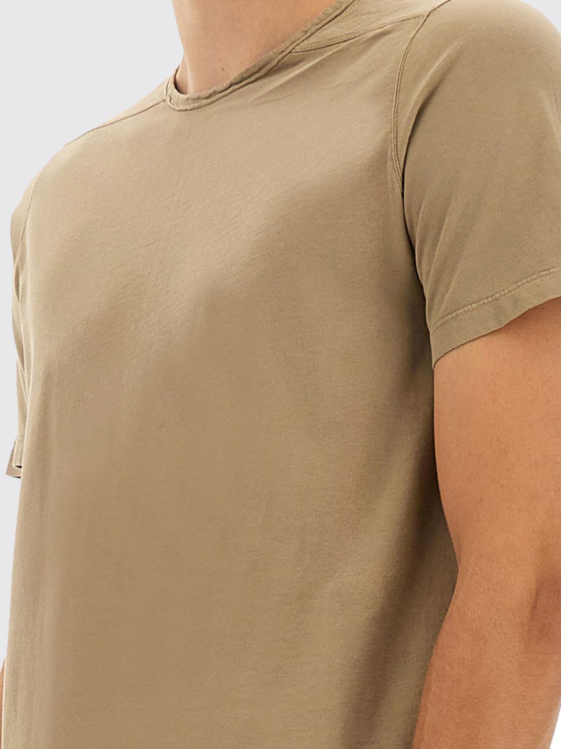 RICK OWENS DRKSHDW T-SHIRT: T-shirt men Rick Owens Drkshdw, Beige - Img 4
