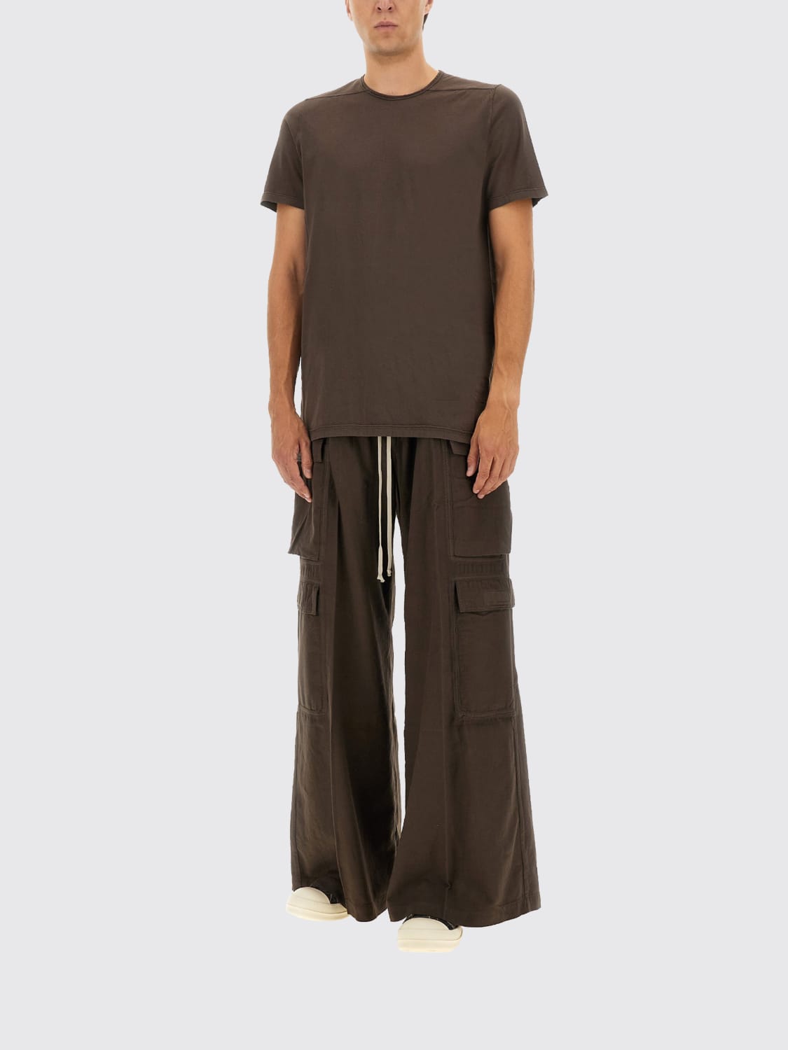 RICK OWENS DRKSHDW T-SHIRT: T-shirt men Rick Owens Drkshdw, Brown - Img 2
