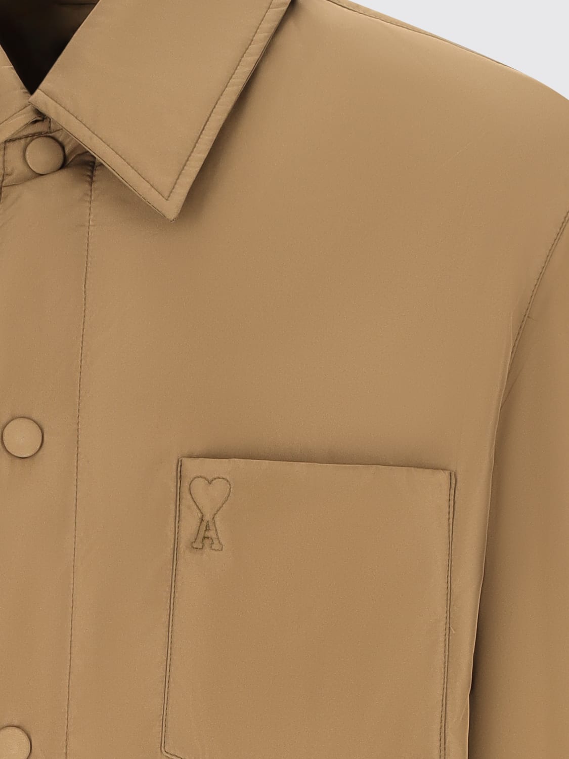 AMI PARIS JACKE: Hemd herren Ami Paris, Braun - Img 3