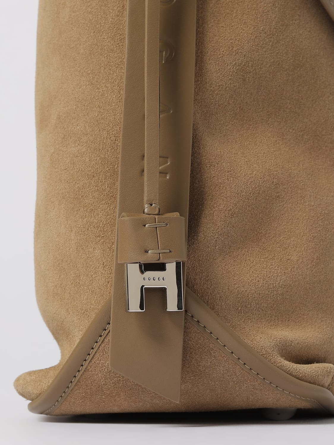 HOGAN SAC PORTÉ ÉPAULE: Sac porté main femme Hogan, Gris - Img 3