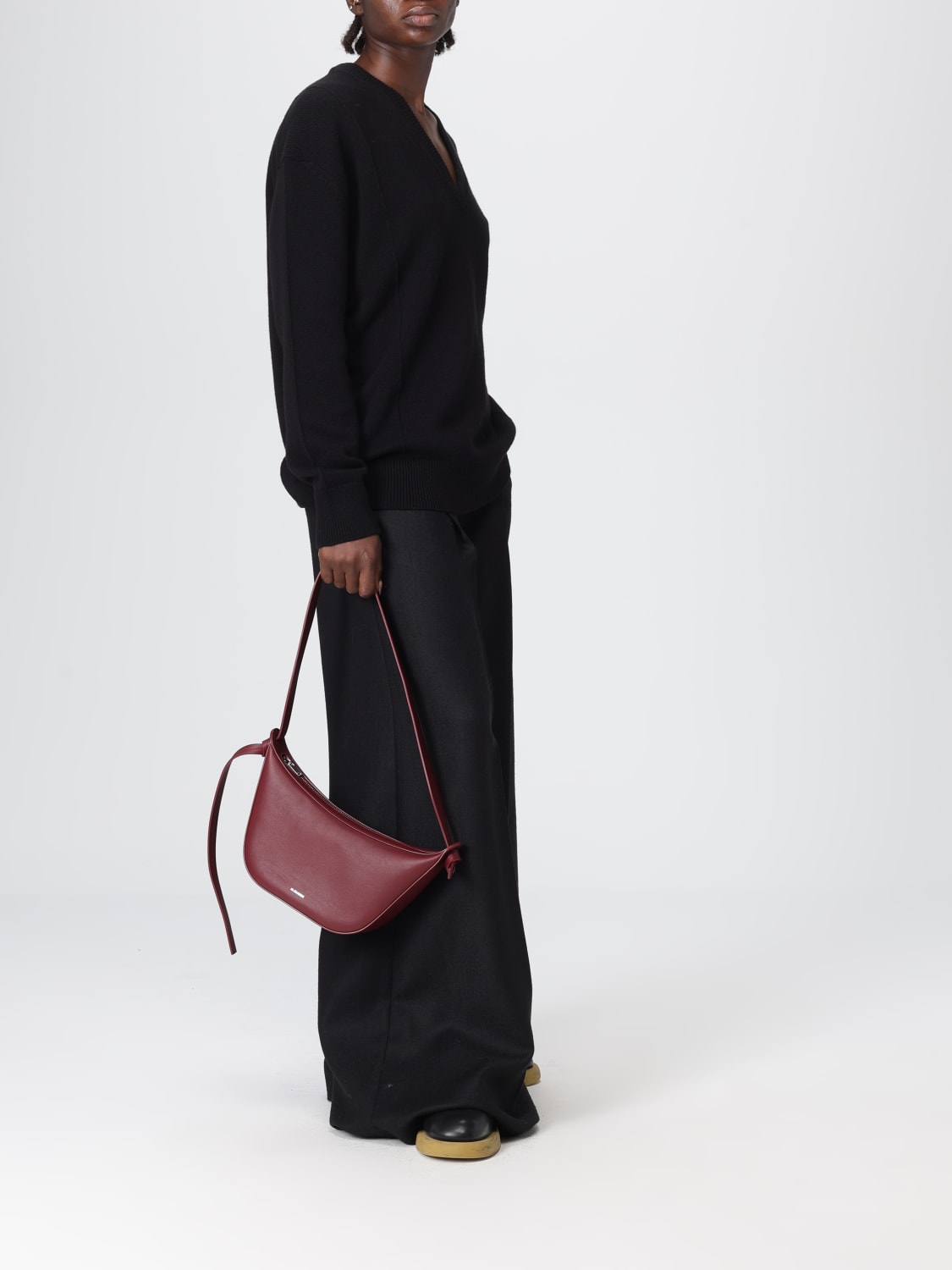 JIL SANDER SWEATER: Sweatshirt woman Jil Sander, Black - Img 2