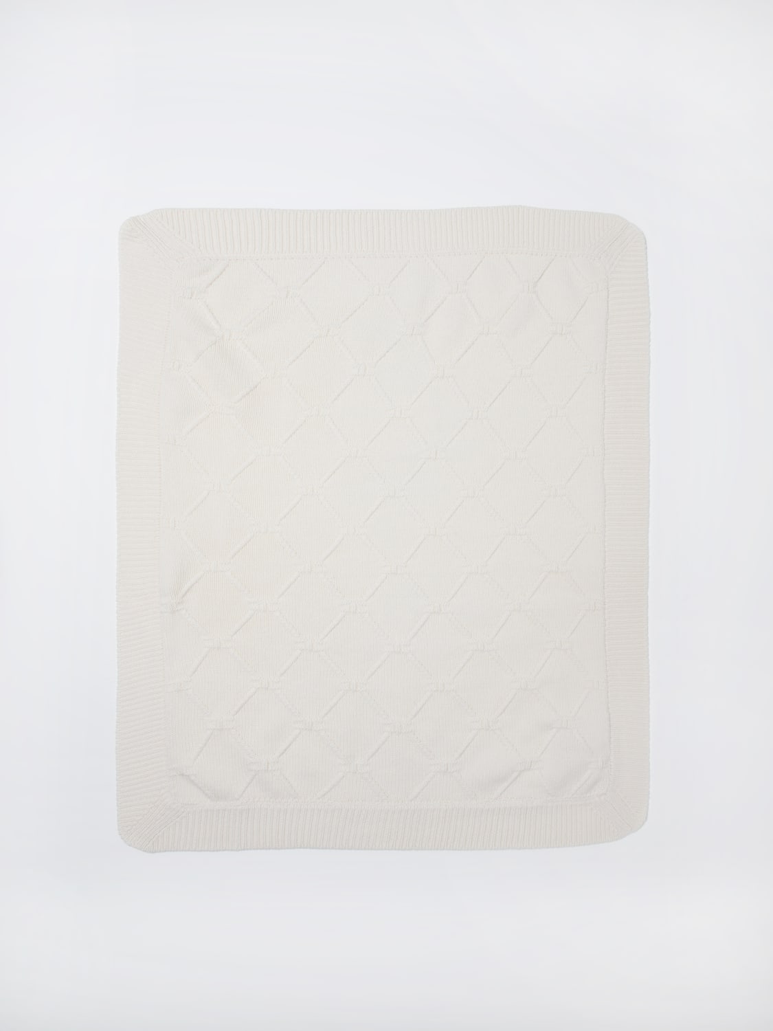 ELISABETTA FRANCHI LA MIA BAMBINA BLANKET: Blanket kids Elisabetta Franchi La Mia Bambina, Butter - Img 1