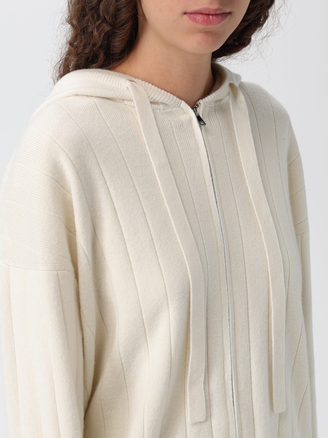 MAX MARA SWEATSHIRT: Sweater woman Max Mara, White - Img 5